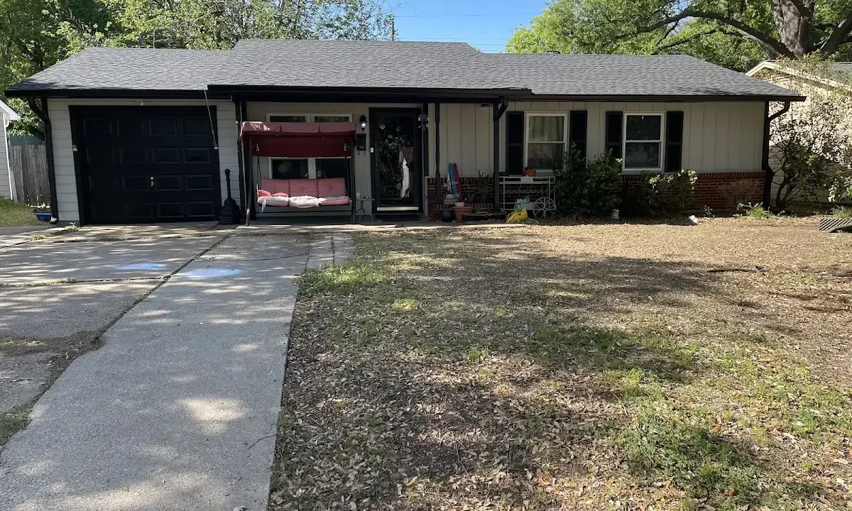 Hail Damage Roof Repair crew at work on a residential roof in North Weeki Wachee